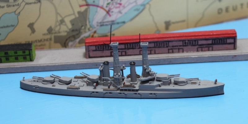 Battle ship "Delaware" (1 p.) USA 1910 Navis NM 308